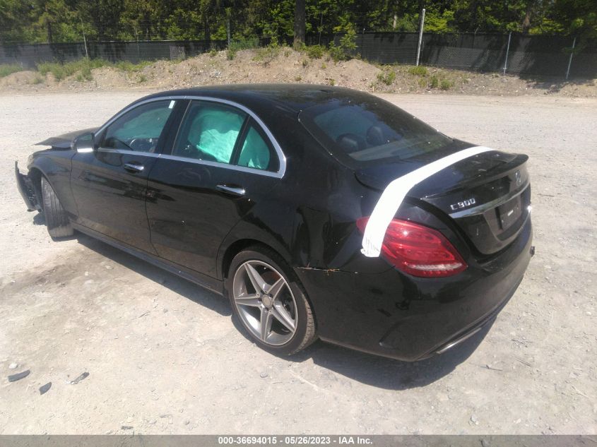 2016 MERCEDES-BENZ C-CLASS C 300 - 55SWF4KB8GU134733