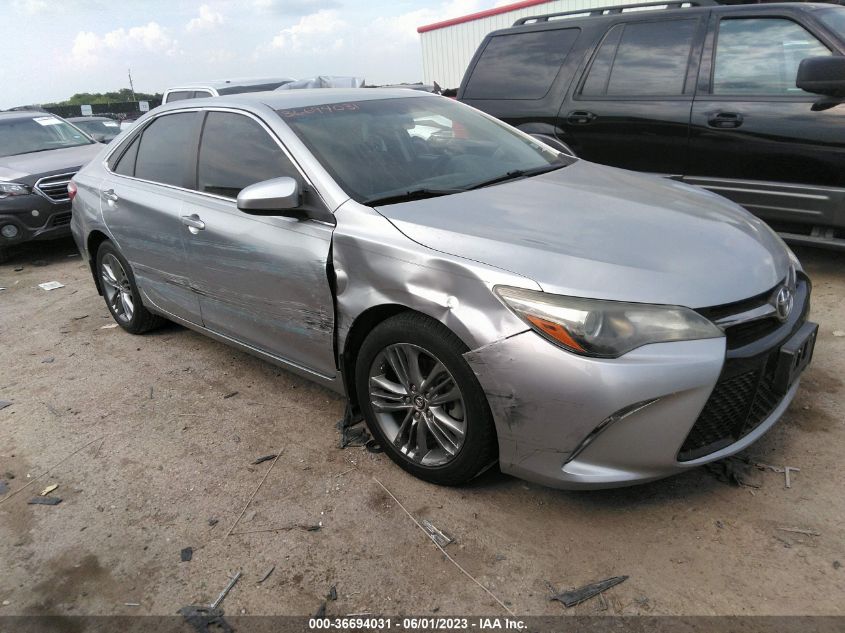 2015 TOYOTA CAMRY XLE/SE/LE/XSE - 4T1BF1FK0FU497781
