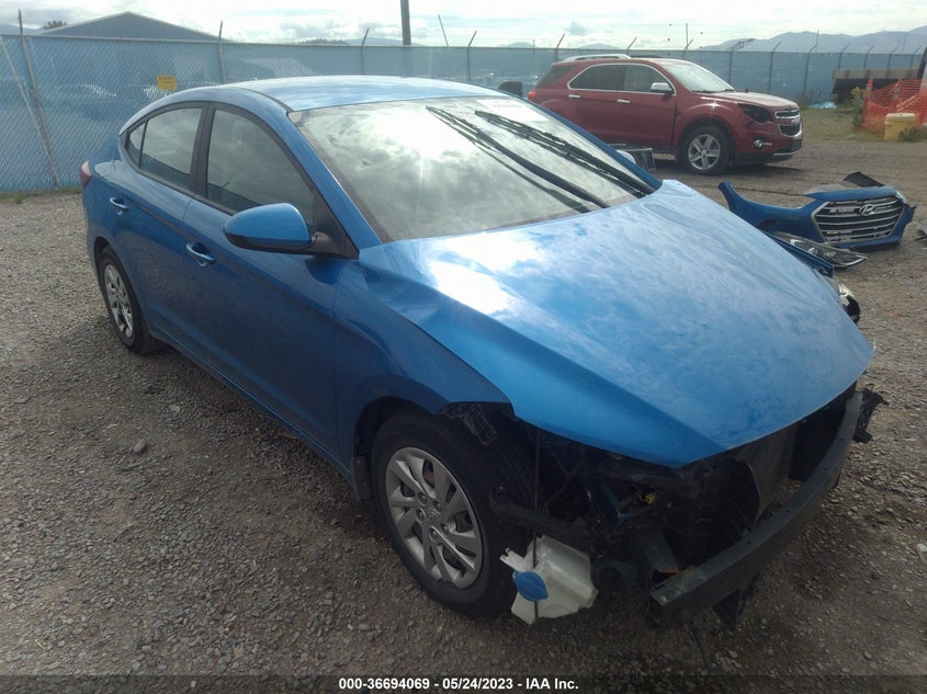 VIN KMHD74LF1HU417387 2017 HYUNDAI ELANTRA SE