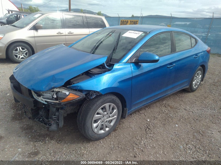 VIN KMHD74LF1HU417387 2017 HYUNDAI ELANTRA SE