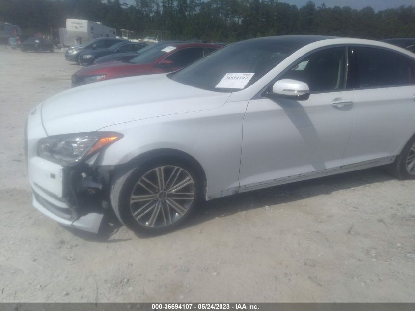2018 GENESIS G80 3.8L - KMHGN4JE1JU224952