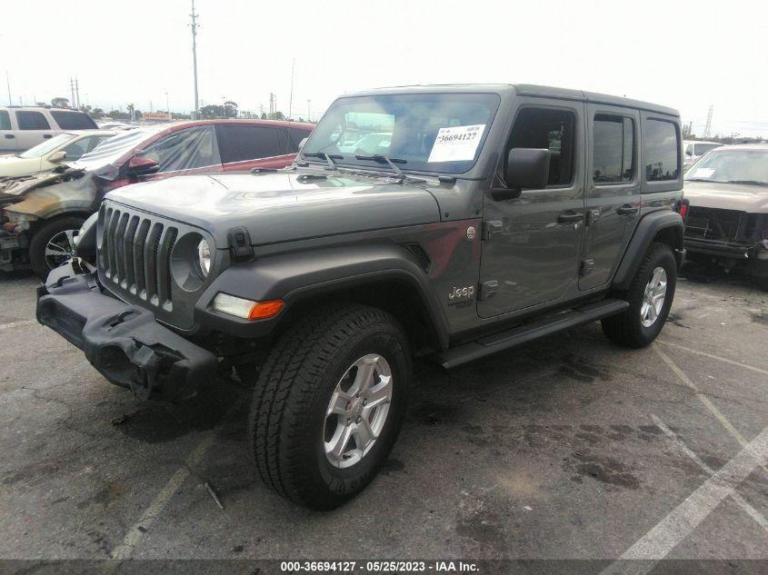 2019 JEEP WRANGLER UNLIMITED SPORT S - 1C4HJXDG3KW661845