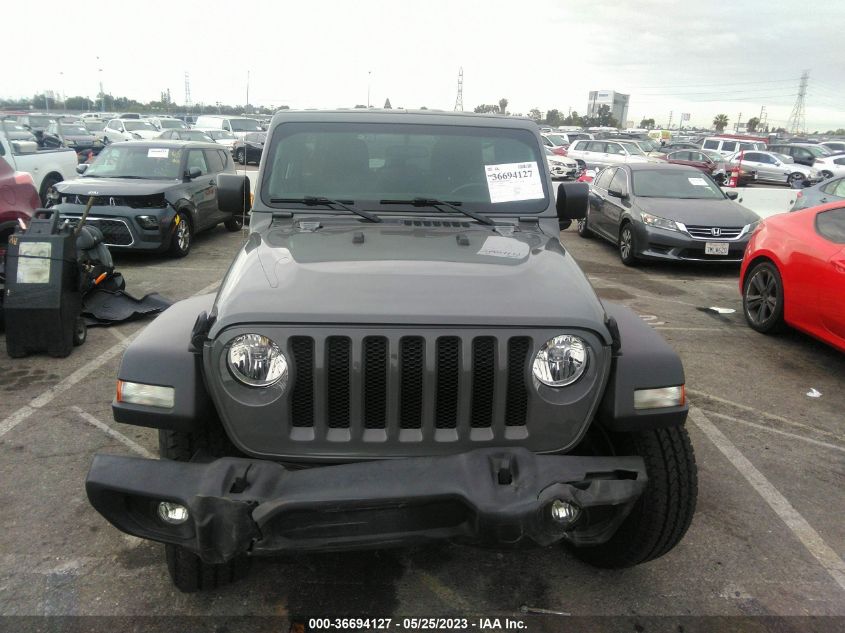 2019 JEEP WRANGLER UNLIMITED SPORT S - 1C4HJXDG3KW661845
