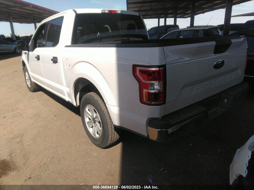 VIN 1FTEW1C59LFA97136 2020 FORD F-150 XL/XLT/LARIAT