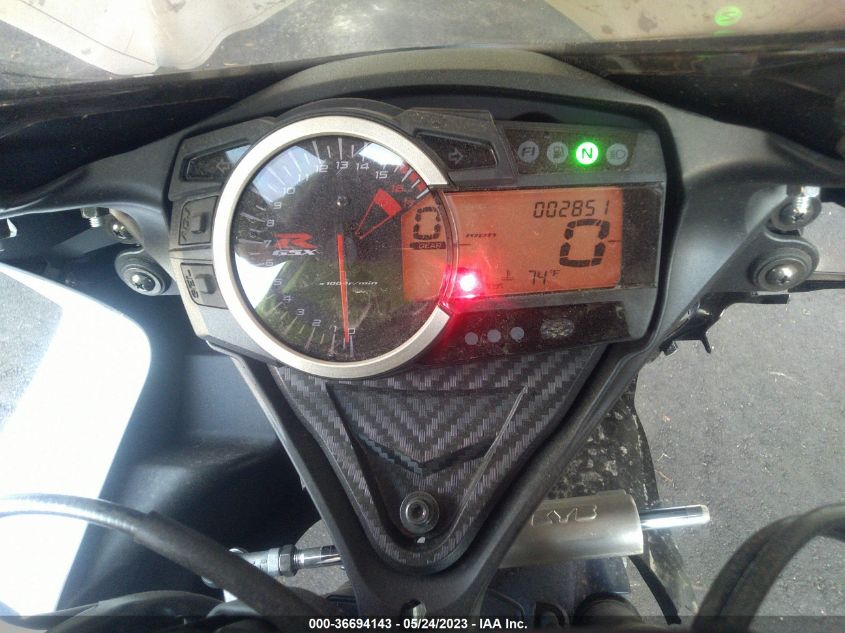 2023 SUZUKI GSX-R600 - JS1GN7FA6P7100561