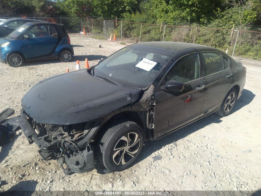 2016 HONDA ACCORD SEDAN LX - 1HGCR2F33GA015372