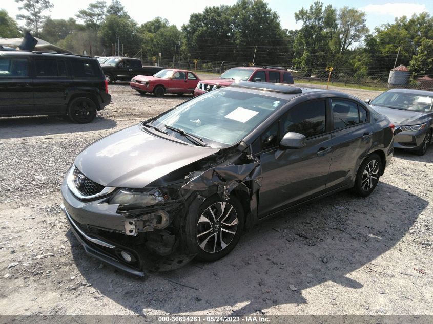 2013 HONDA CIVIC SDN EX-L - 2HGFB2F93DH517852