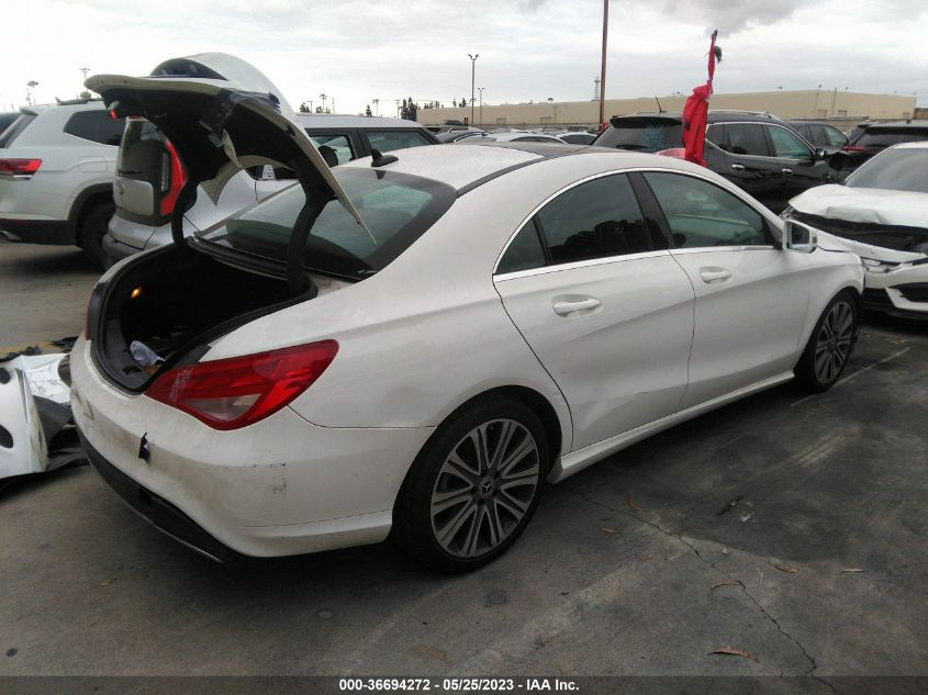 2018 MERCEDES-BENZ CLA CLA 250 - WDDSJ4EB7JN667231