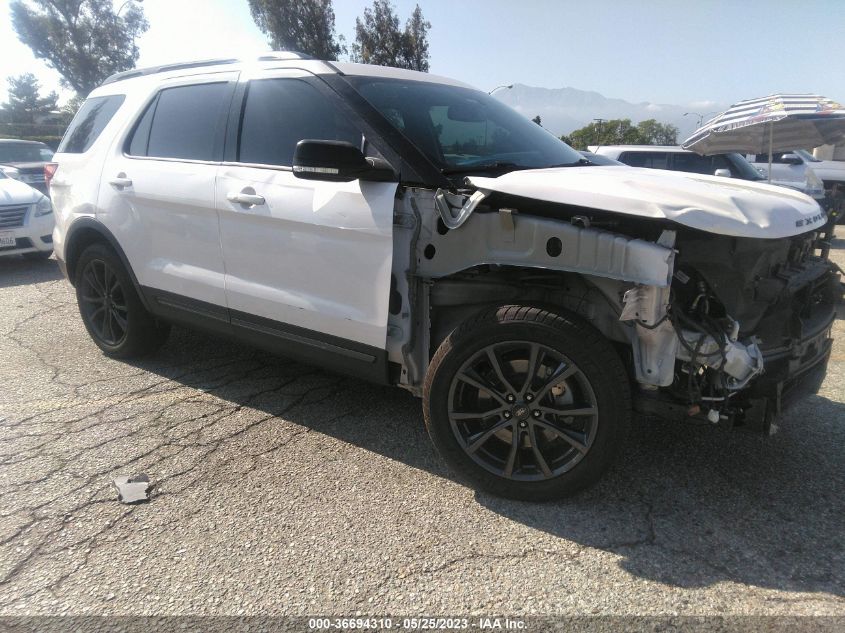 2017 FORD EXPLORER XLT - 1FM5K7D84HGD99857