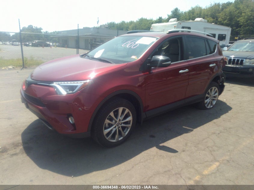 VIN 2T3DFREV6JW849023 2018 TOYOTA RAV4 LIMITED/PLATINUM