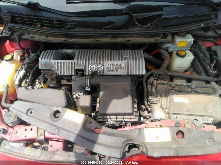 2013 TOYOTA PRIUS ONE/TWO/THREE/FOUR/FIVE - JTDKN3DU3D1640065