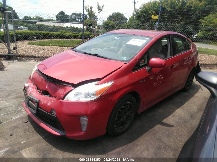 2013 TOYOTA PRIUS ONE/TWO/THREE/FOUR/FIVE - JTDKN3DU3D1640065