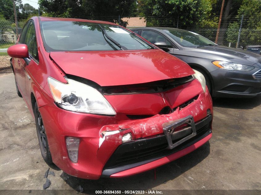 2013 TOYOTA PRIUS ONE/TWO/THREE/FOUR/FIVE - JTDKN3DU3D1640065