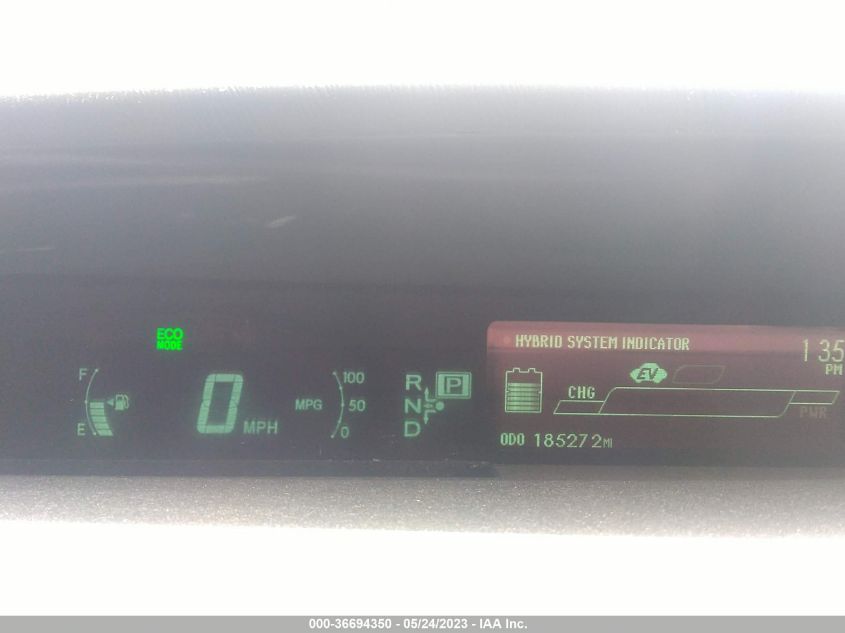2013 TOYOTA PRIUS ONE/TWO/THREE/FOUR/FIVE - JTDKN3DU3D1640065