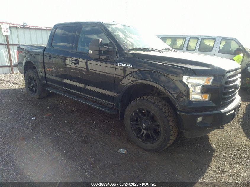 2016 FORD F-150 XLT/XL/LARIAT/PLATINUM - 1FTEW1EF3GKF07710