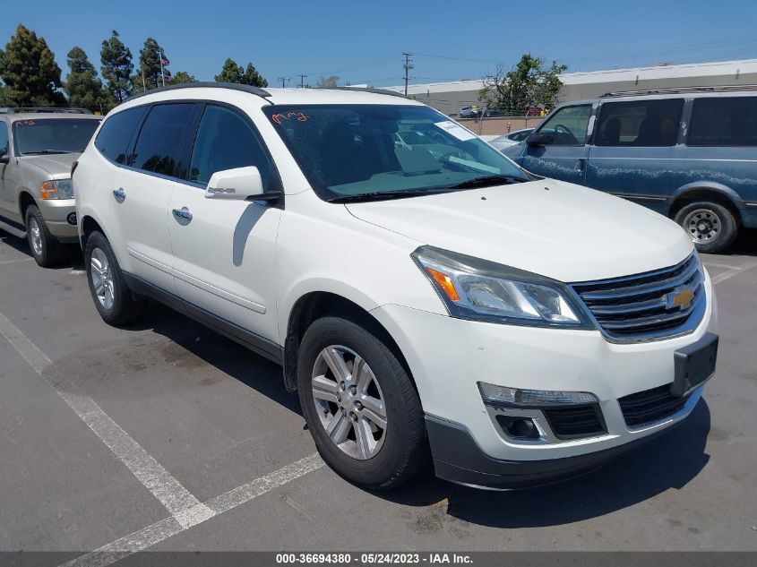 2014 CHEVROLET TRAVERSE LT - 1GNKRGKD8EJ138434