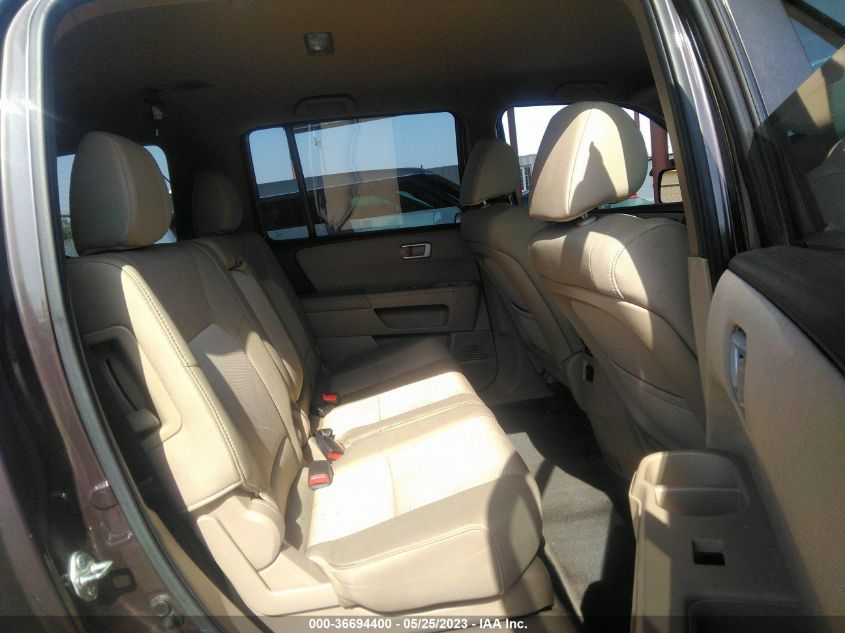 2013 HONDA PILOT LX - 5FNYF4H21DB066658