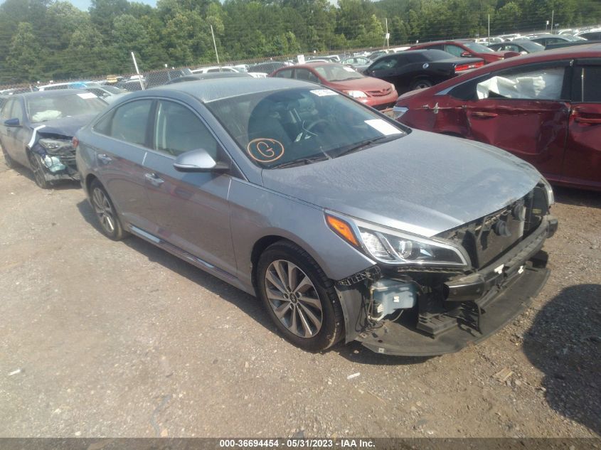 2015 HYUNDAI SONATA 2.4L SPORT - 5NPE34AF0FH051534