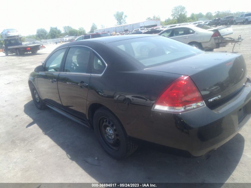 2016 CHEVROLET IMPALA LIMITED POLICE POLICE 2G1WD5E37G1143646