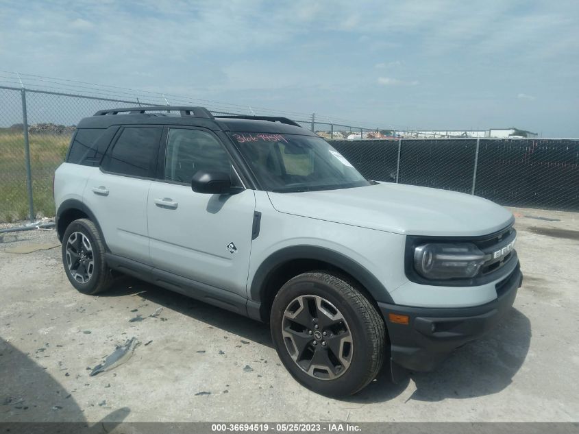 2022 FORD BRONCO SPORT OUTER BANKS - 3FMCR9C60NRD66745