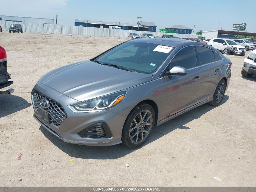 2018 HYUNDAI SONATA SPORT - 5NPE34AB3JH658016