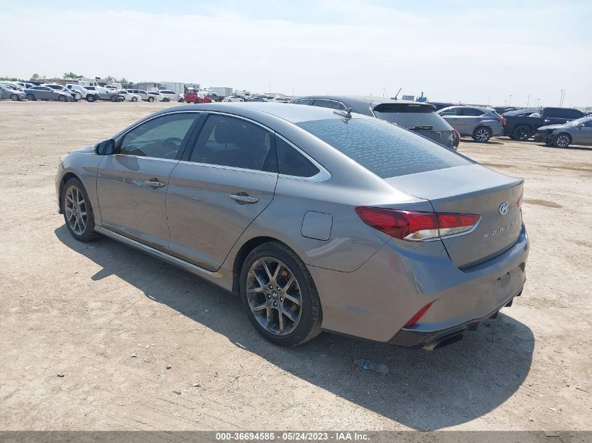 2018 HYUNDAI SONATA SPORT - 5NPE34AB3JH658016