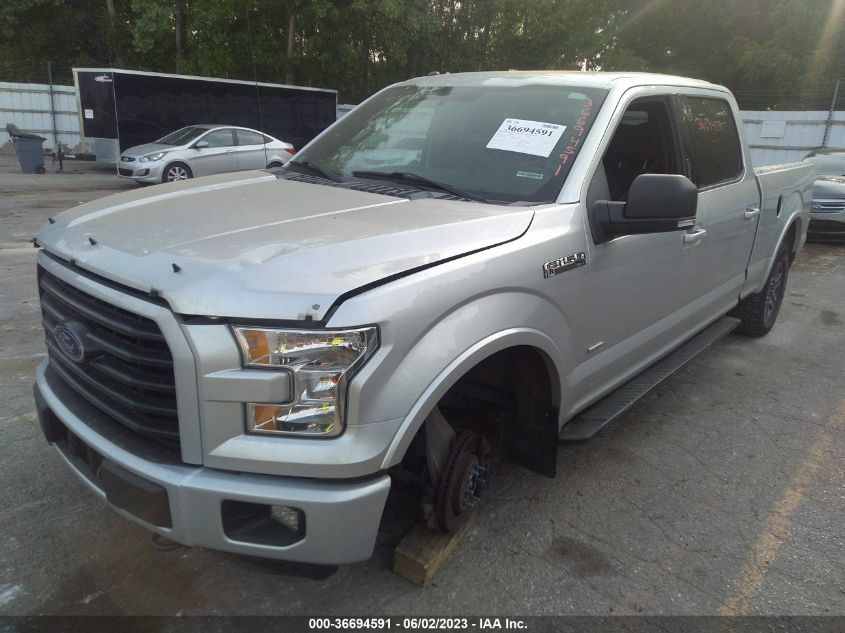 2016 FORD F-150 XLT/XL/LARIAT/PLATINUM - 1FTFW1EG8GFC62327