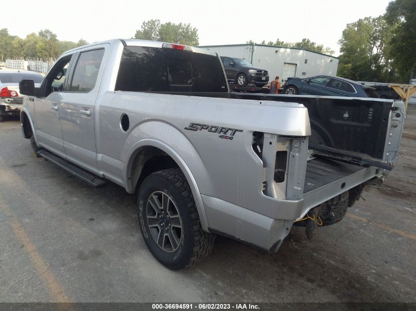 2016 FORD F-150 XLT/XL/LARIAT/PLATINUM - 1FTFW1EG8GFC62327