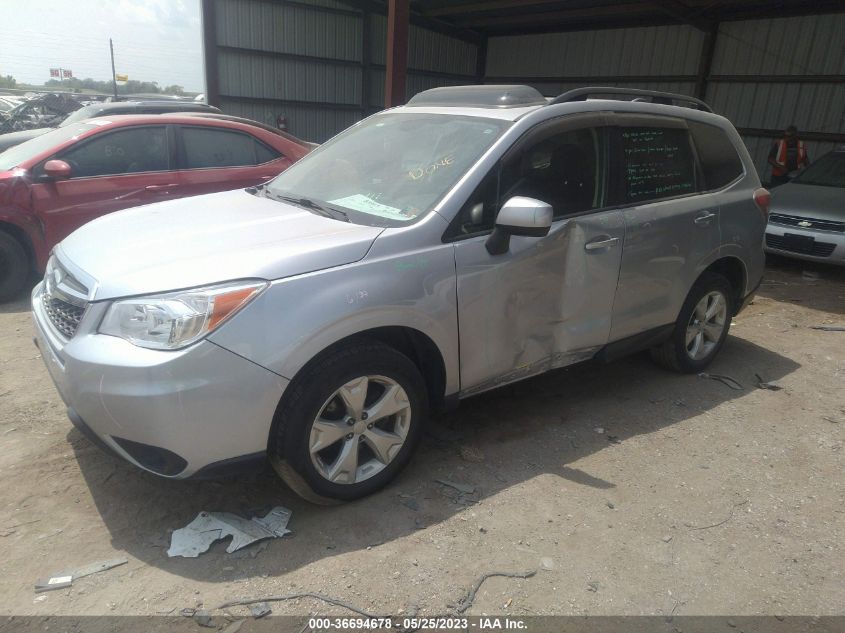 2016 SUBARU FORESTER 2.5I PREMIUM - JF2SJAFC1GH443154