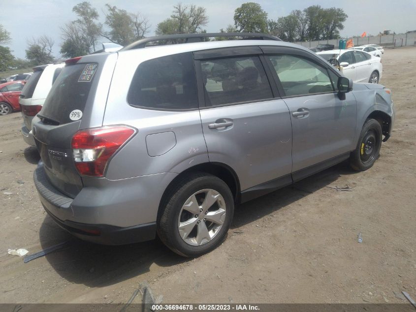 2016 SUBARU FORESTER 2.5I PREMIUM - JF2SJAFC1GH443154