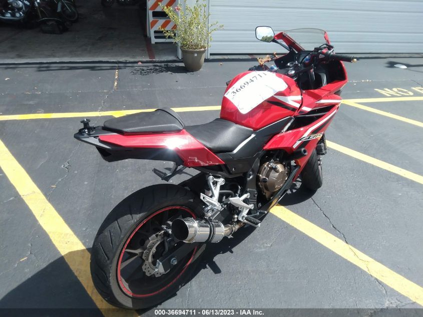 2017 HONDA CBR500 R MLHPC4469H5400095