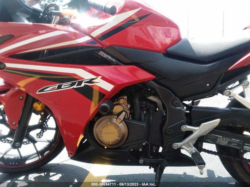 2017 HONDA CBR500 R MLHPC4469H5400095