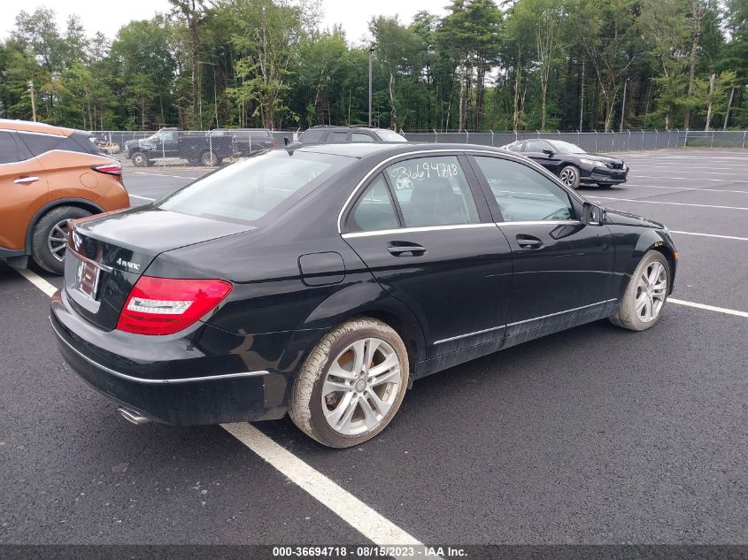 2013 MERCEDES-BENZ C 300 LUXURY 4MATIC/SPORT 4MATIC WDDGF8ABXDR251059