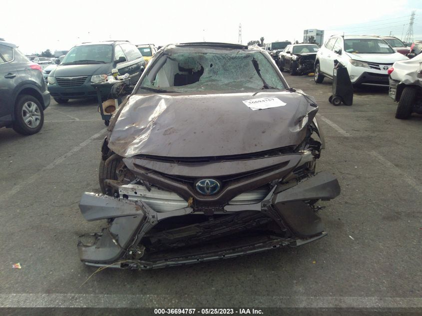 2022 TOYOTA CAMRY HYBRID - 4T1S31AK4NU575137