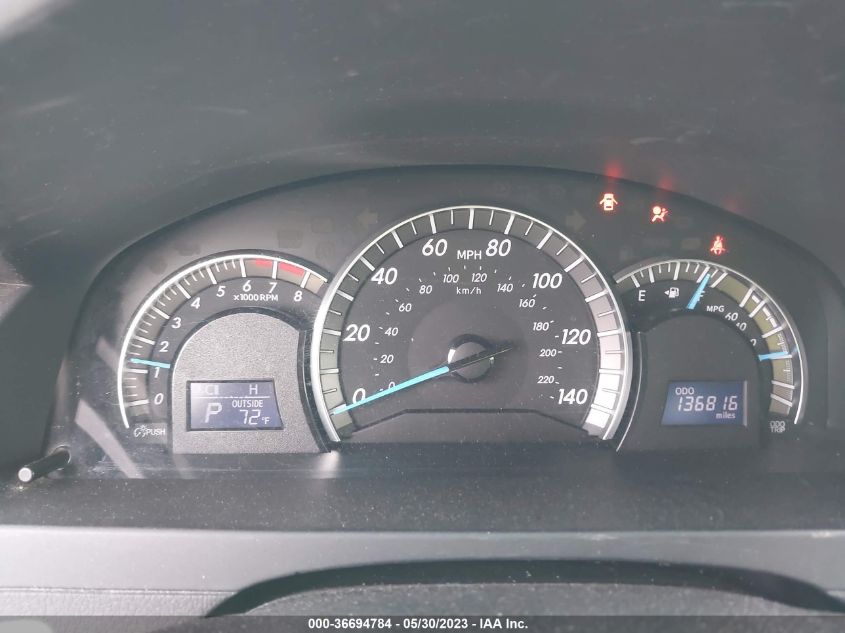 2013 TOYOTA CAMRY SE/XLE - 4T1BK1FK9DU022901