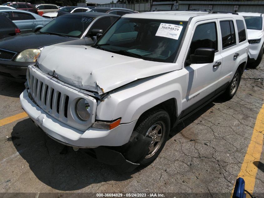 2015 JEEP PATRIOT SPORT - 1C4NJPBA6FD313878