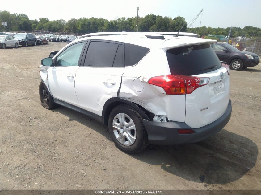 2015 TOYOTA RAV4 LE - 2T3ZFREV7FW198109