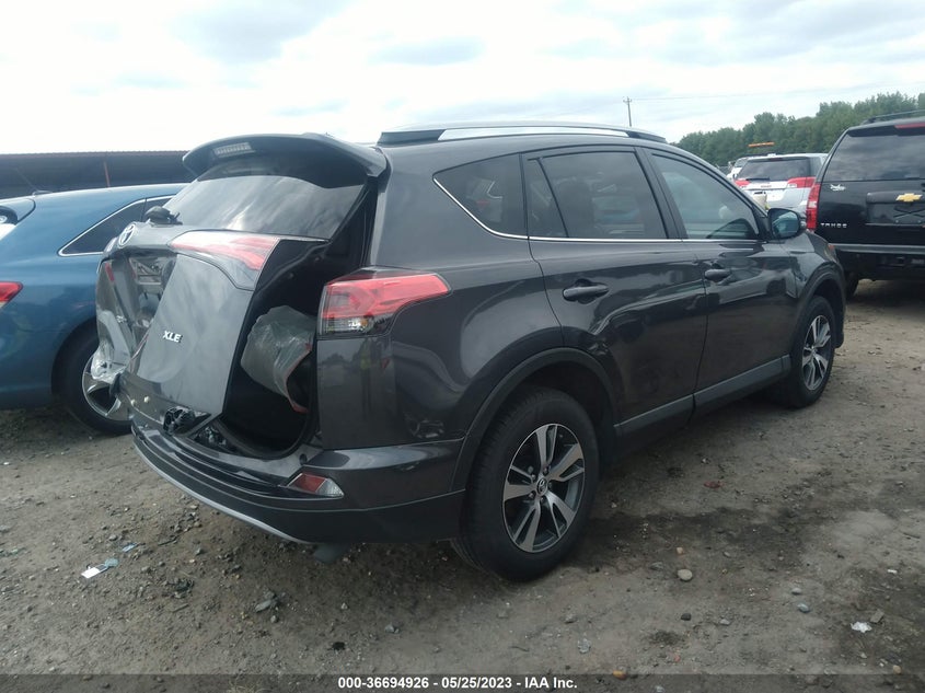 VIN 2T3WFREV8HW395327 2017 TOYOTA RAV4 XLE