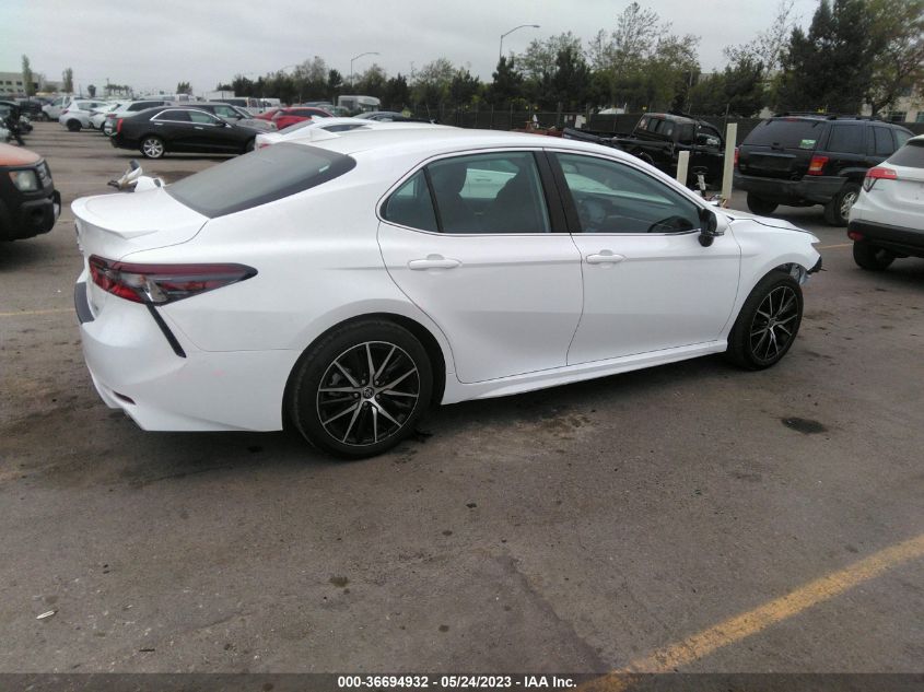 2023 TOYOTA CAMRY SE/SE NIGHTSHADE - 4T1G11AK5PU789004