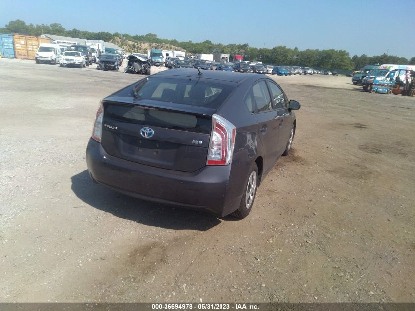 2014 TOYOTA PRIUS FOUR/FIVE/THREE/ONE/TWO - JTDKN3DU8E0369141