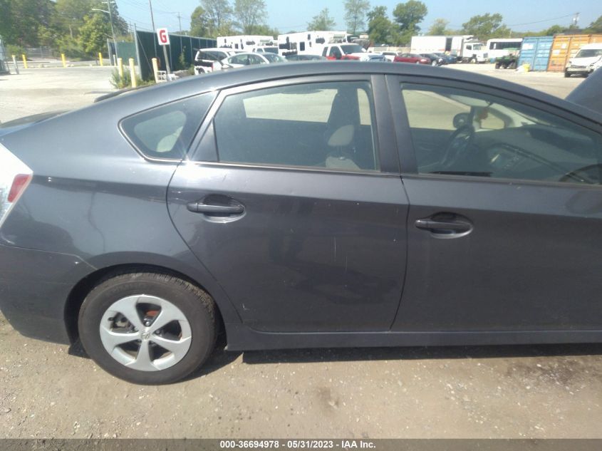 2014 TOYOTA PRIUS FOUR/FIVE/THREE/ONE/TWO - JTDKN3DU8E0369141