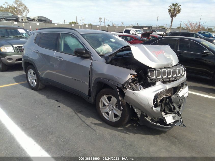 2022 JEEP COMPASS LATITUDE - 3C4NJCBB0NT119504