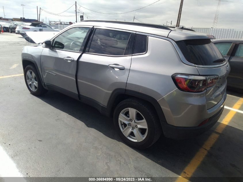 2022 JEEP COMPASS LATITUDE - 3C4NJCBB0NT119504