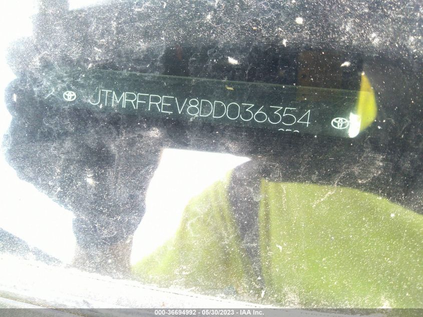 2013 TOYOTA RAV4 XLE - JTMRFREV8DD036354