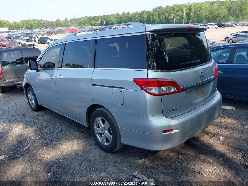 2016 NISSAN QUEST SV/S/PLATINUM/SL - JN8AE2KP0G9150289
