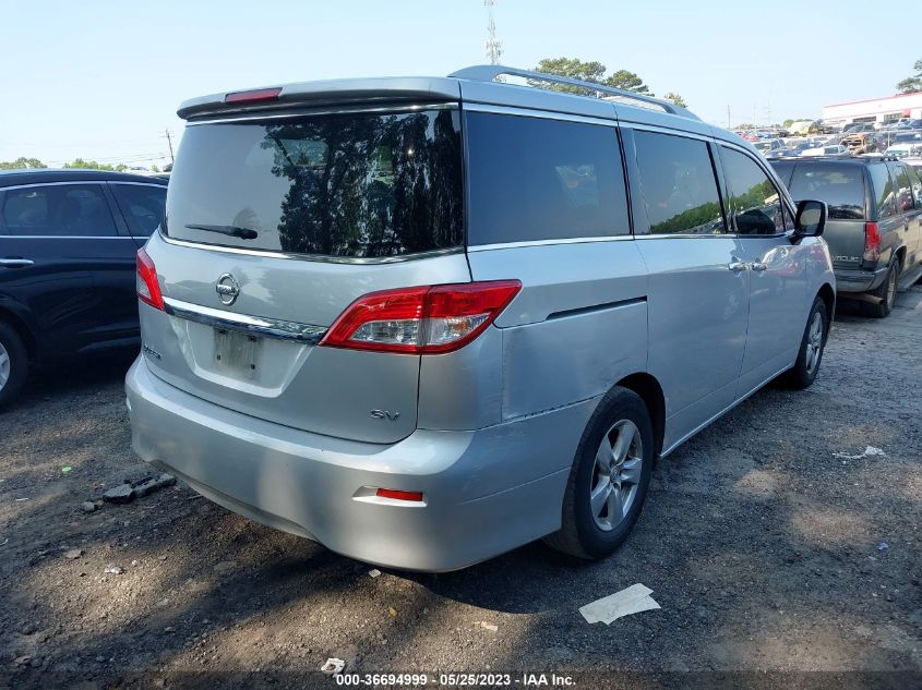 2016 NISSAN QUEST SV/S/PLATINUM/SL - JN8AE2KP0G9150289