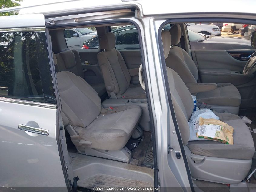 2016 NISSAN QUEST SV/S/PLATINUM/SL - JN8AE2KP0G9150289