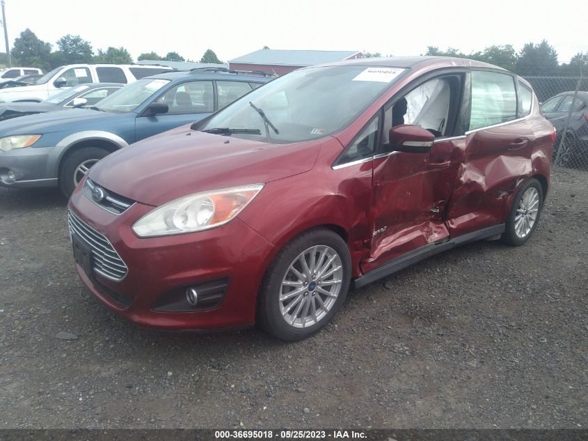 2014 FORD C-MAX HYBRID SEL - 1FADP5BU2EL500361