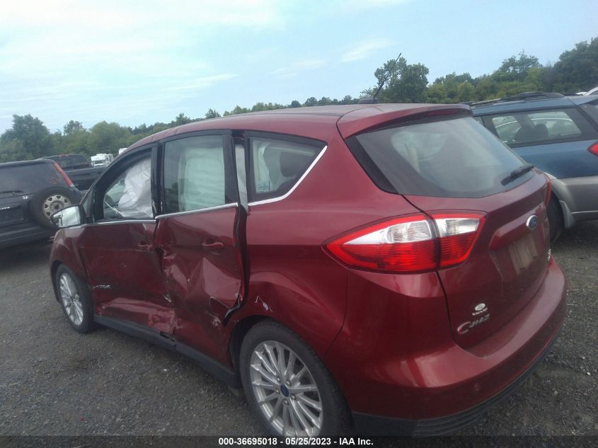 2014 FORD C-MAX HYBRID SEL - 1FADP5BU2EL500361