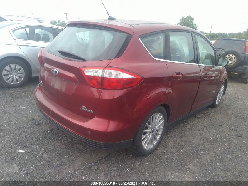2014 FORD C-MAX HYBRID SEL - 1FADP5BU2EL500361
